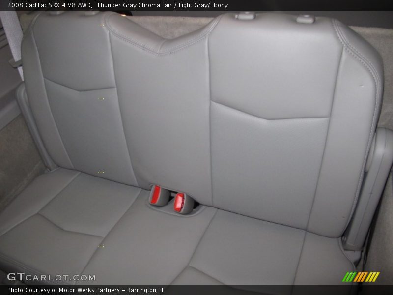 Thunder Gray ChromaFlair / Light Gray/Ebony 2008 Cadillac SRX 4 V8 AWD