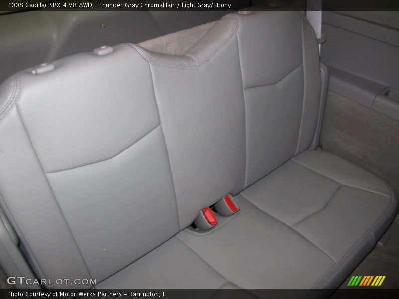 Thunder Gray ChromaFlair / Light Gray/Ebony 2008 Cadillac SRX 4 V8 AWD