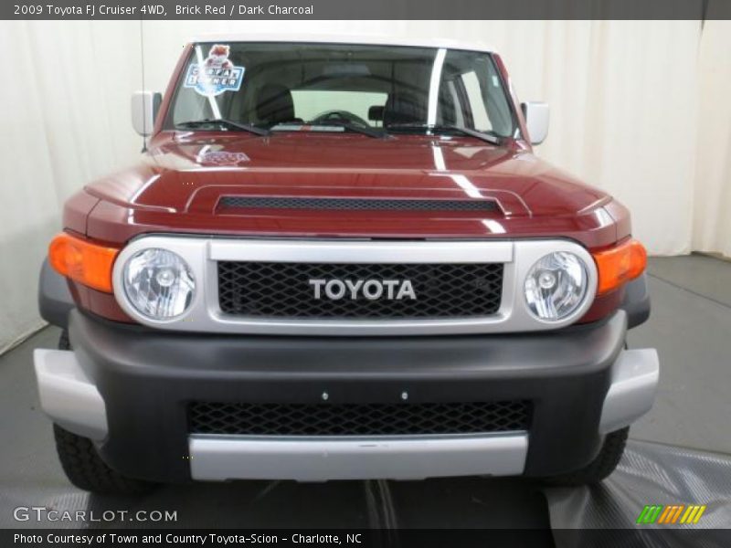 Brick Red / Dark Charcoal 2009 Toyota FJ Cruiser 4WD