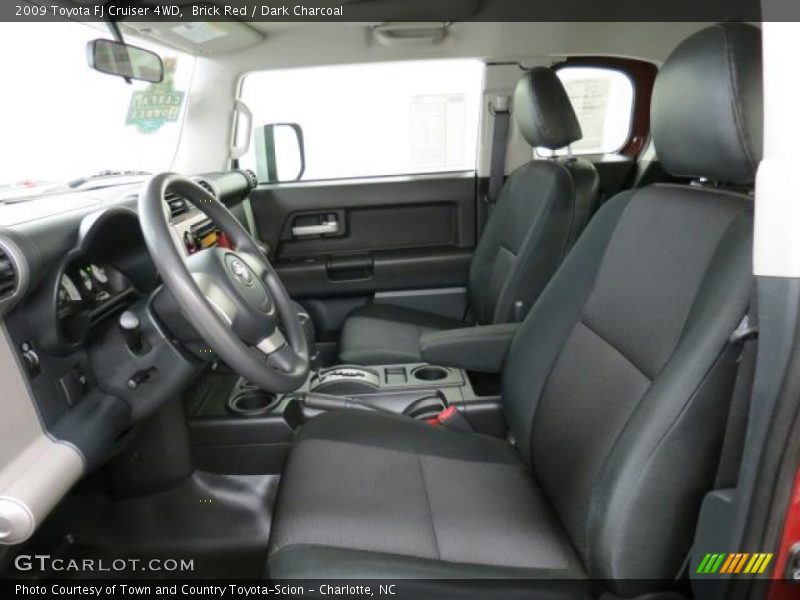  2009 FJ Cruiser 4WD Dark Charcoal Interior