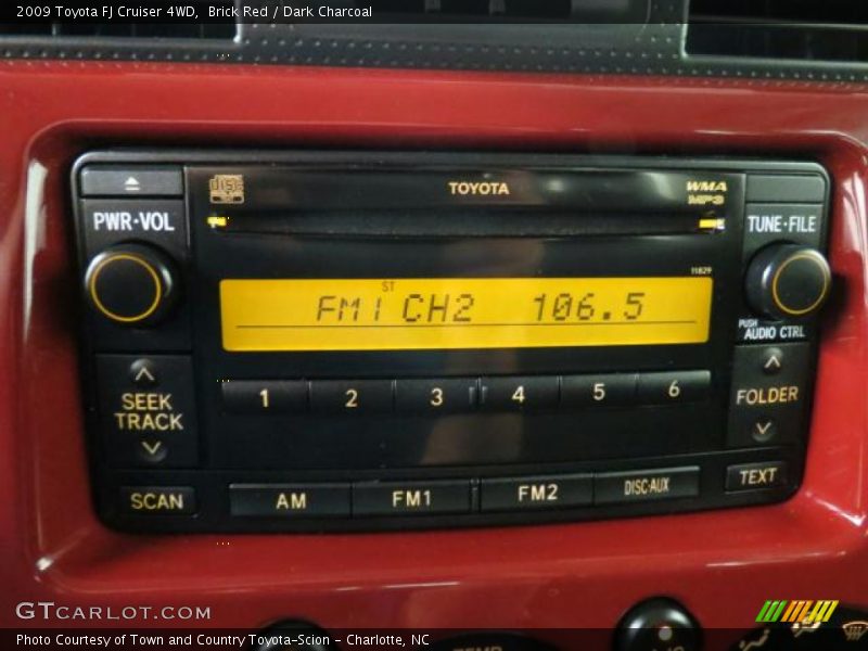 Audio System of 2009 FJ Cruiser 4WD