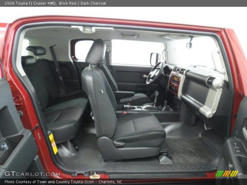  2009 FJ Cruiser 4WD Dark Charcoal Interior