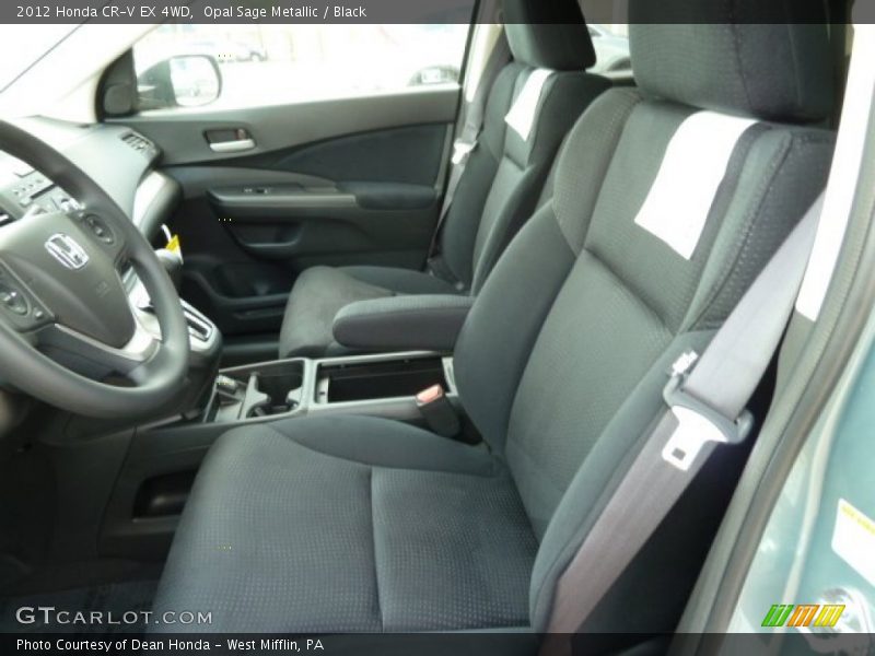  2012 CR-V EX 4WD Black Interior