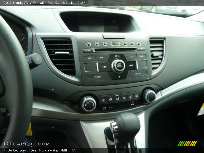Controls of 2012 CR-V EX 4WD