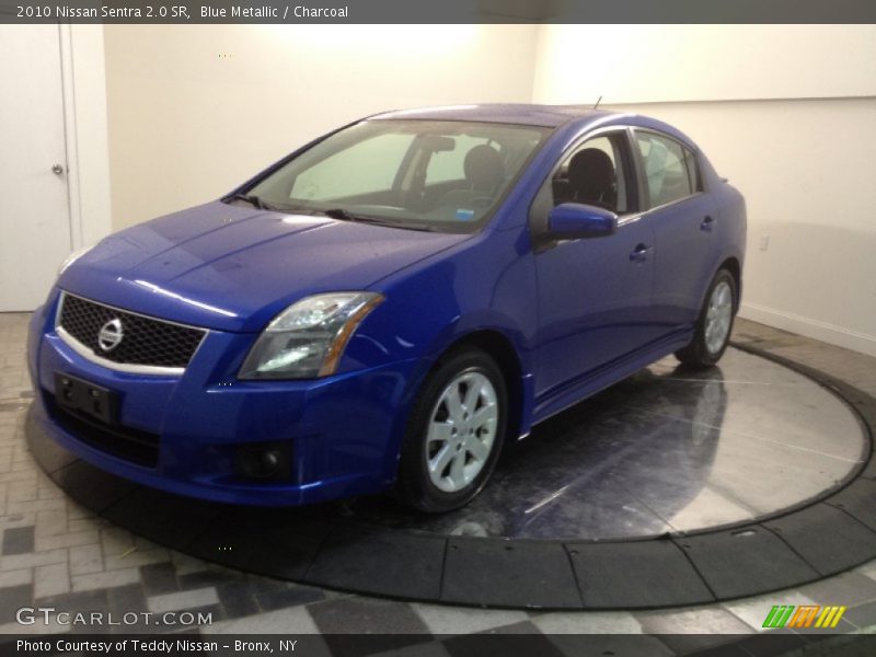 Blue Metallic / Charcoal 2010 Nissan Sentra 2.0 SR