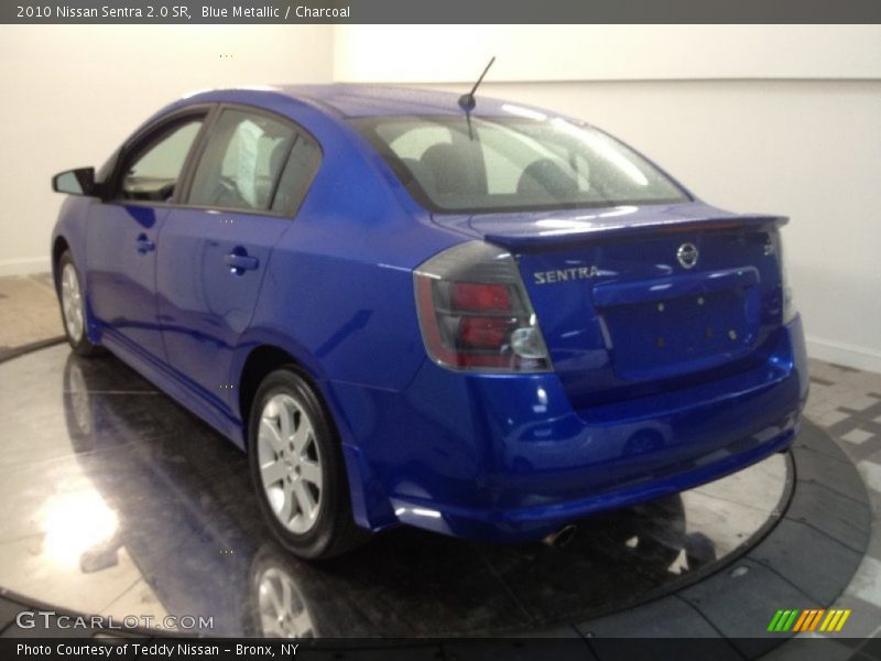 Blue Metallic / Charcoal 2010 Nissan Sentra 2.0 SR
