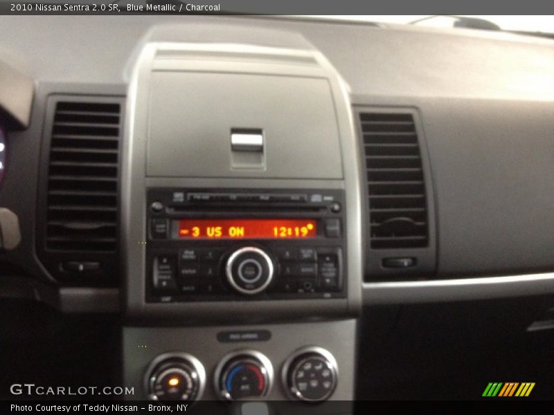 Blue Metallic / Charcoal 2010 Nissan Sentra 2.0 SR