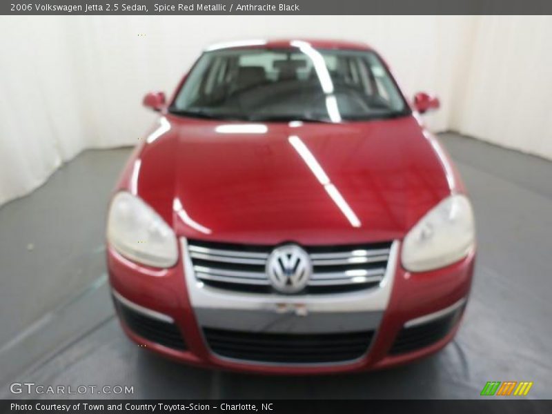 Spice Red Metallic / Anthracite Black 2006 Volkswagen Jetta 2.5 Sedan