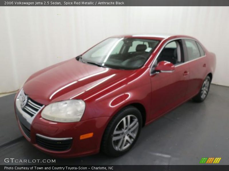 Spice Red Metallic / Anthracite Black 2006 Volkswagen Jetta 2.5 Sedan