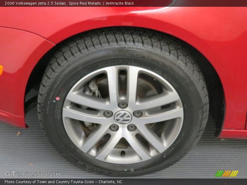 Spice Red Metallic / Anthracite Black 2006 Volkswagen Jetta 2.5 Sedan