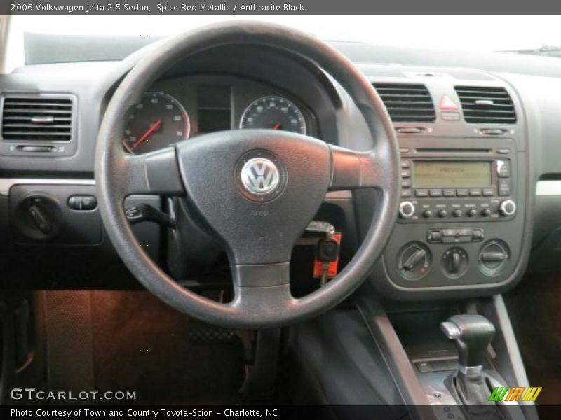 Spice Red Metallic / Anthracite Black 2006 Volkswagen Jetta 2.5 Sedan