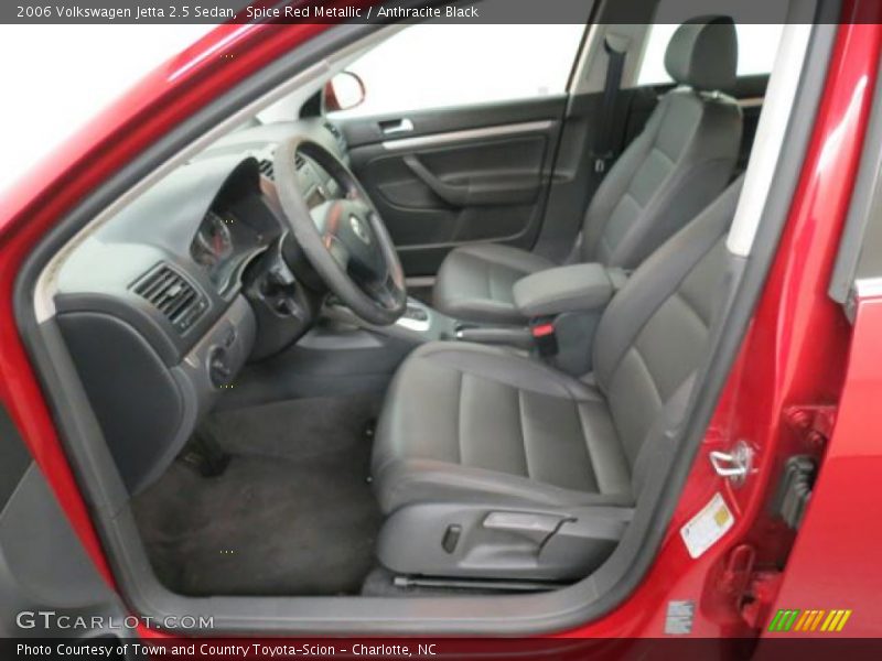 Spice Red Metallic / Anthracite Black 2006 Volkswagen Jetta 2.5 Sedan
