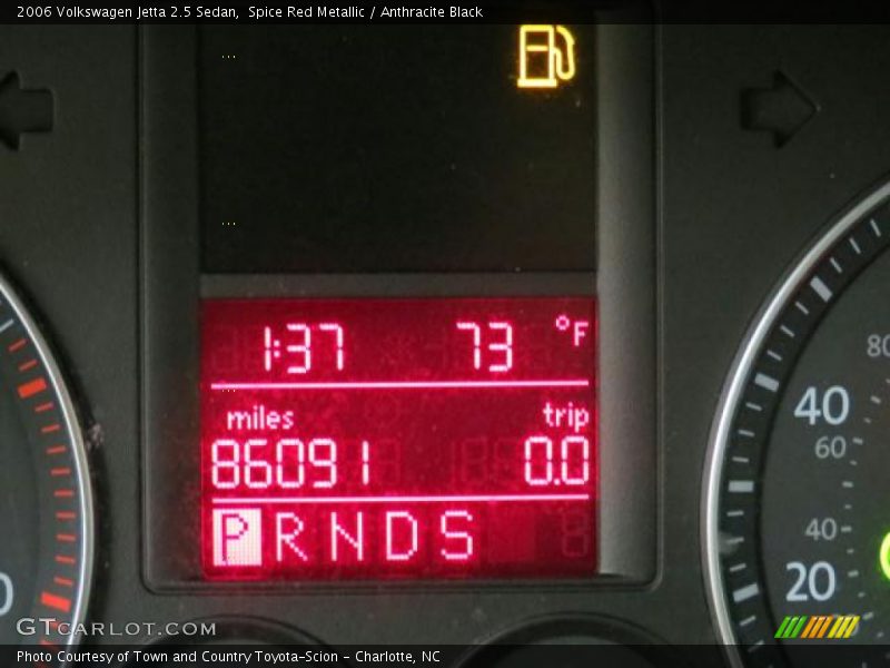 Spice Red Metallic / Anthracite Black 2006 Volkswagen Jetta 2.5 Sedan