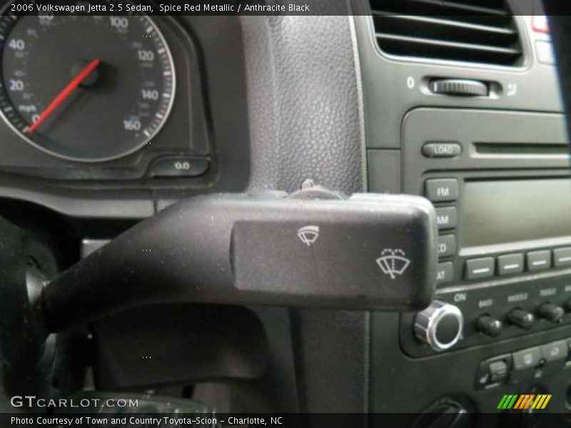Spice Red Metallic / Anthracite Black 2006 Volkswagen Jetta 2.5 Sedan