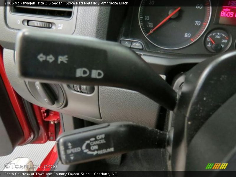 Spice Red Metallic / Anthracite Black 2006 Volkswagen Jetta 2.5 Sedan