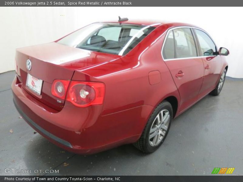 Spice Red Metallic / Anthracite Black 2006 Volkswagen Jetta 2.5 Sedan