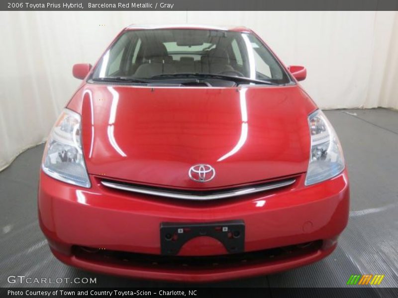 Barcelona Red Metallic / Gray 2006 Toyota Prius Hybrid
