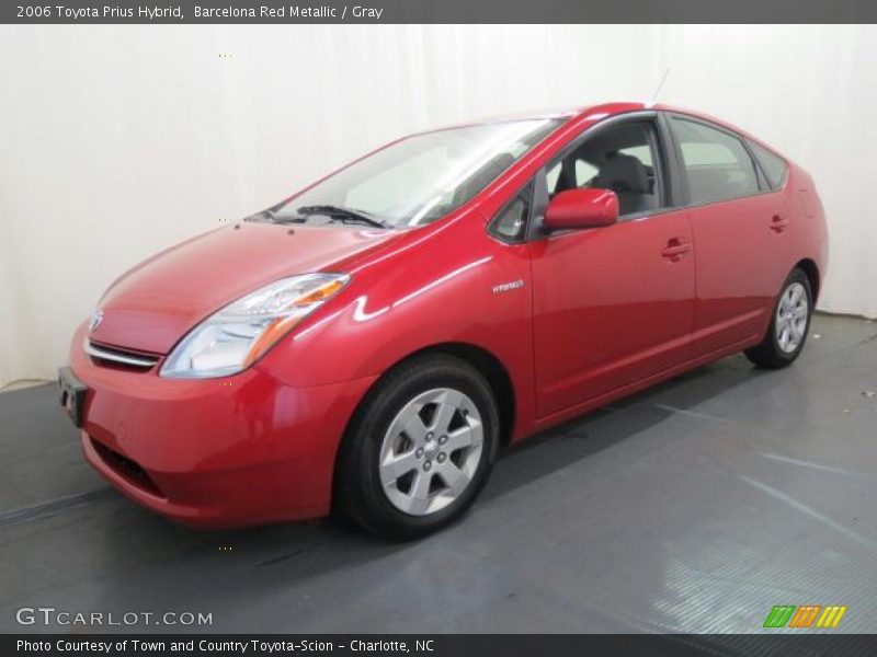 Barcelona Red Metallic / Gray 2006 Toyota Prius Hybrid