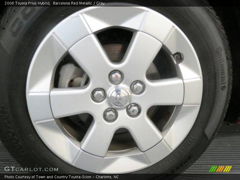 Barcelona Red Metallic / Gray 2006 Toyota Prius Hybrid