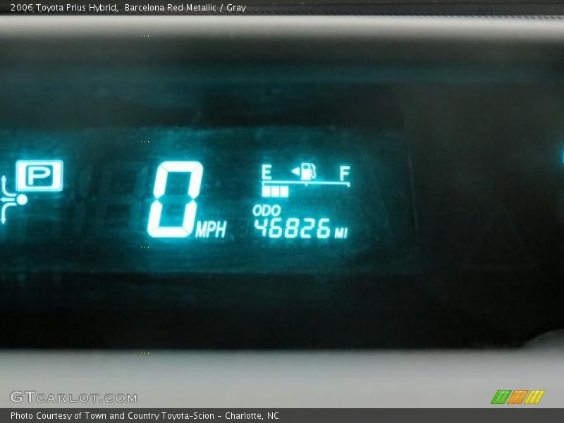 Barcelona Red Metallic / Gray 2006 Toyota Prius Hybrid
