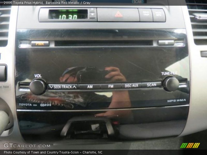 Barcelona Red Metallic / Gray 2006 Toyota Prius Hybrid