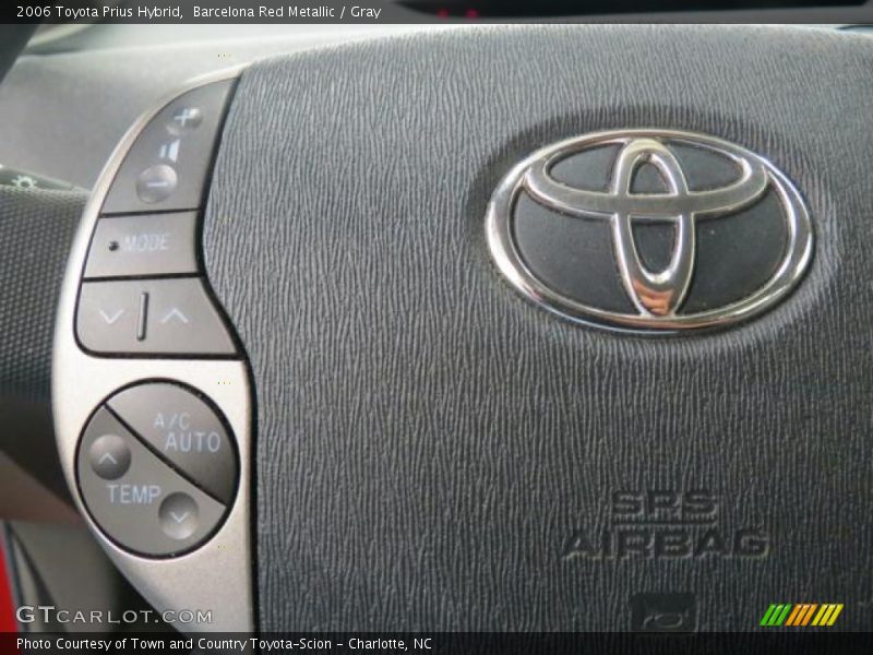 Barcelona Red Metallic / Gray 2006 Toyota Prius Hybrid
