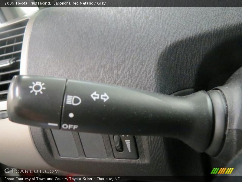Barcelona Red Metallic / Gray 2006 Toyota Prius Hybrid