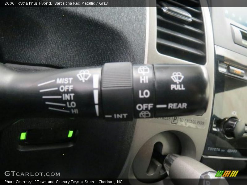 Barcelona Red Metallic / Gray 2006 Toyota Prius Hybrid