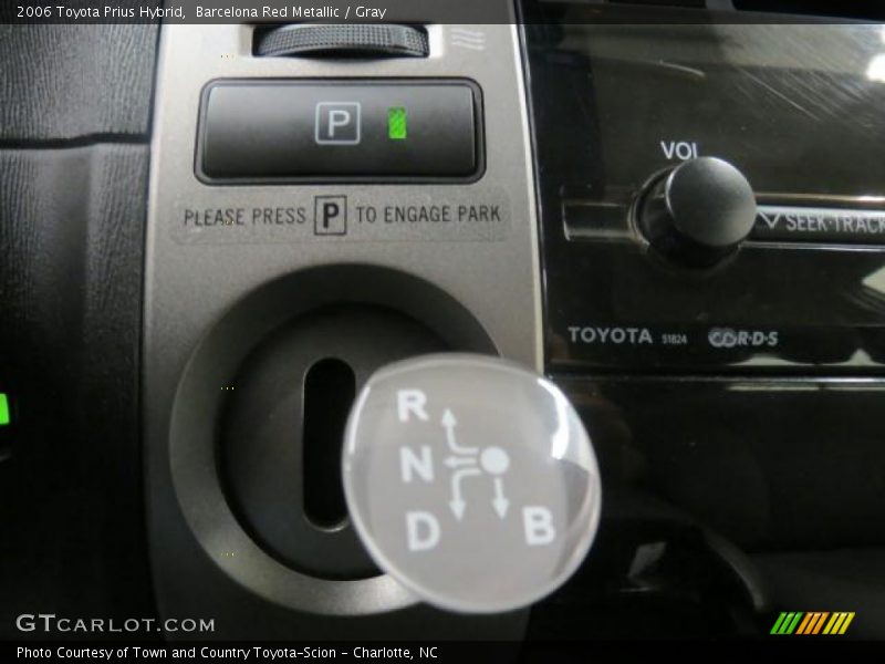 Barcelona Red Metallic / Gray 2006 Toyota Prius Hybrid