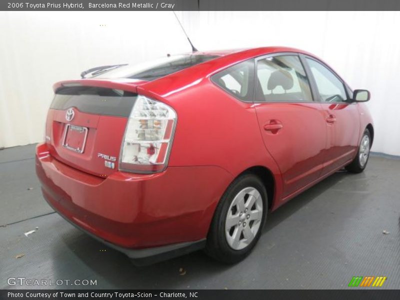 Barcelona Red Metallic / Gray 2006 Toyota Prius Hybrid