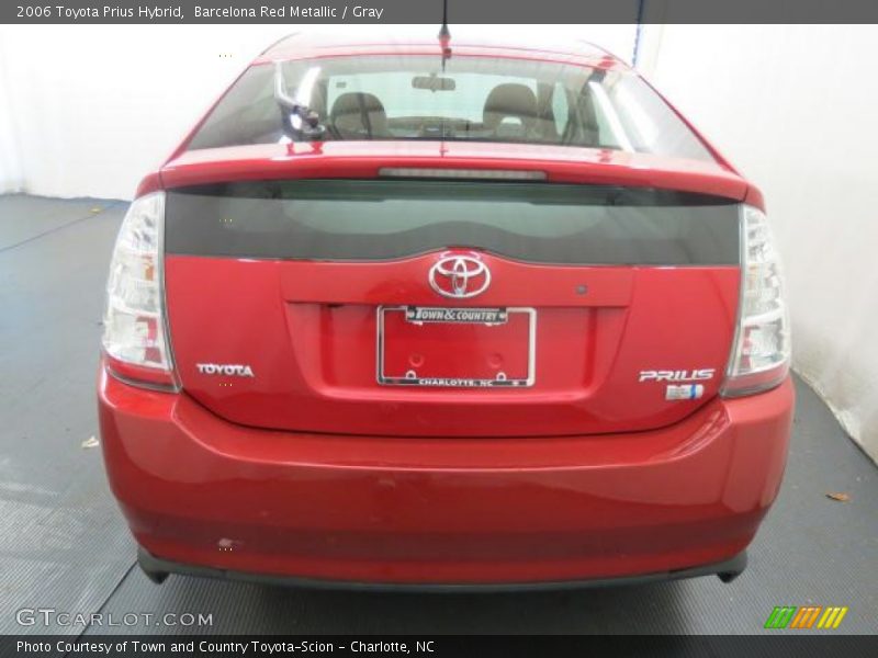 Barcelona Red Metallic / Gray 2006 Toyota Prius Hybrid