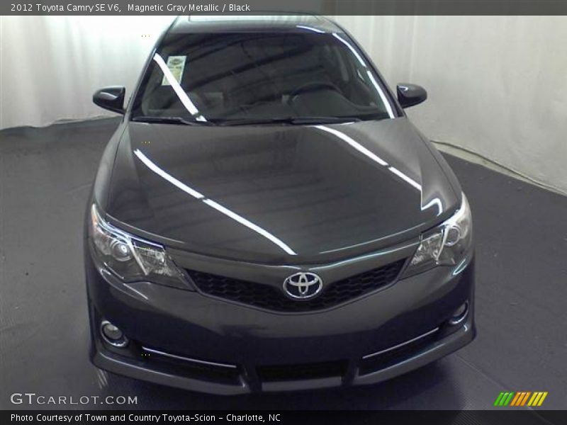 Magnetic Gray Metallic / Black 2012 Toyota Camry SE V6