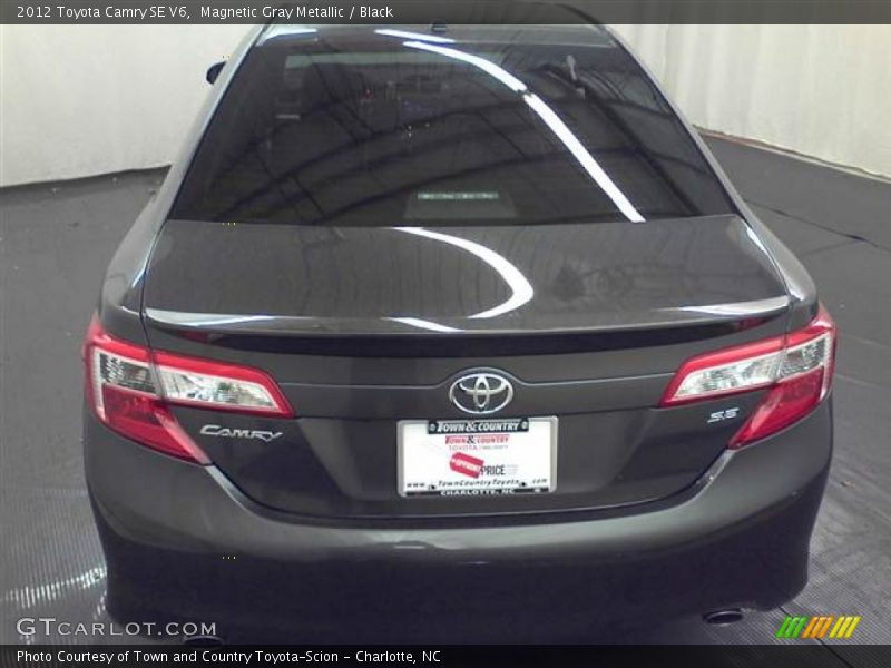 Magnetic Gray Metallic / Black 2012 Toyota Camry SE V6