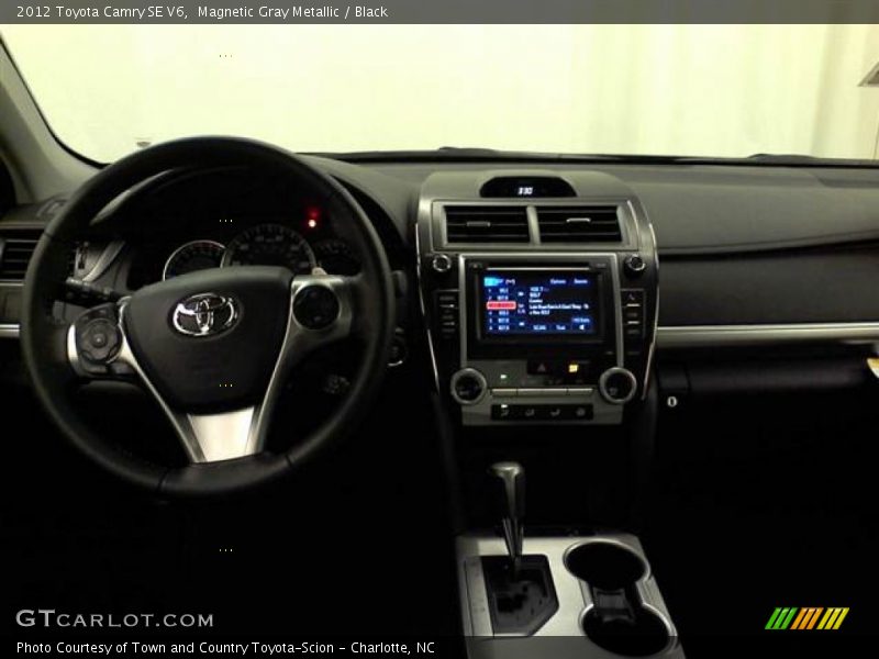 Magnetic Gray Metallic / Black 2012 Toyota Camry SE V6