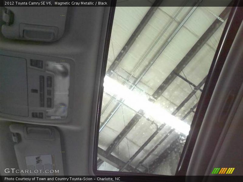 Magnetic Gray Metallic / Black 2012 Toyota Camry SE V6