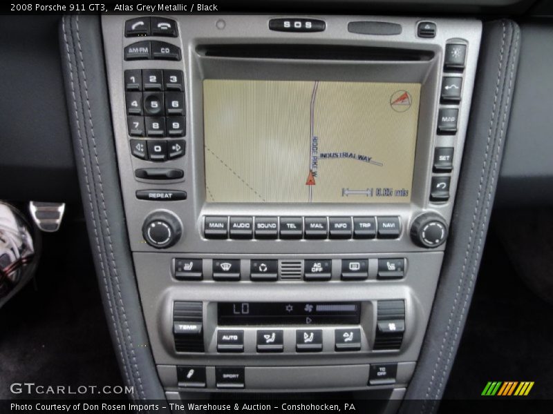 Controls of 2008 911 GT3