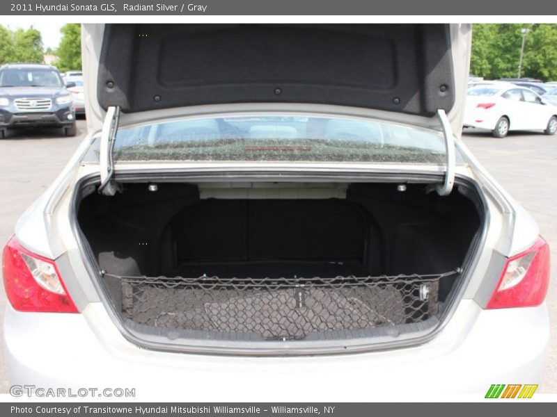 Radiant Silver / Gray 2011 Hyundai Sonata GLS