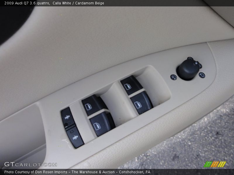 Calla White / Cardamom Beige 2009 Audi Q7 3.6 quattro