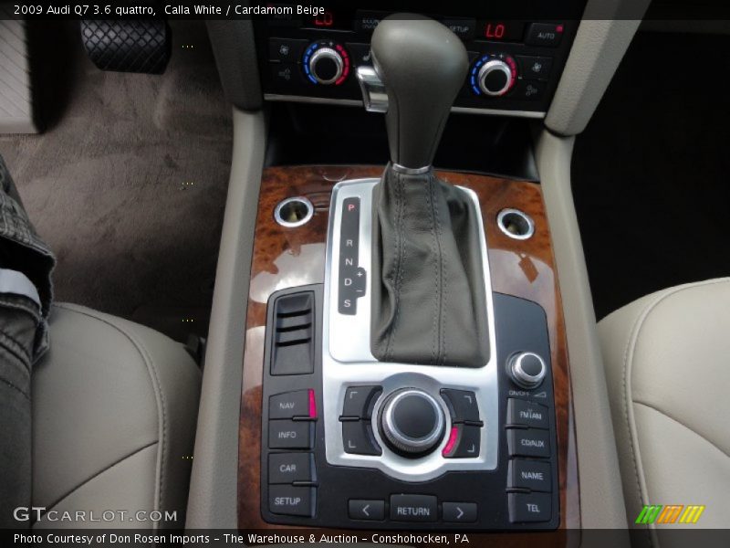 Calla White / Cardamom Beige 2009 Audi Q7 3.6 quattro
