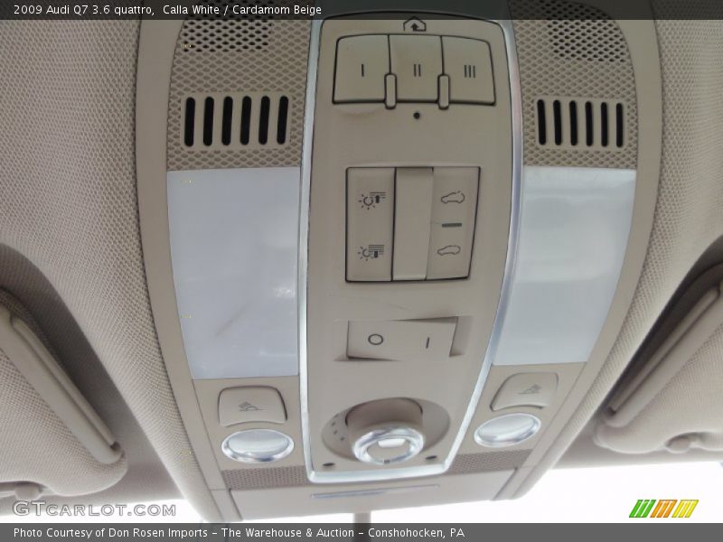 Calla White / Cardamom Beige 2009 Audi Q7 3.6 quattro