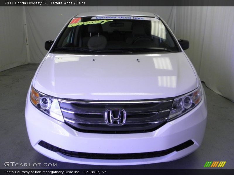 Taffeta White / Beige 2011 Honda Odyssey EX