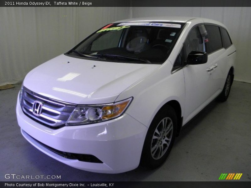 Taffeta White / Beige 2011 Honda Odyssey EX