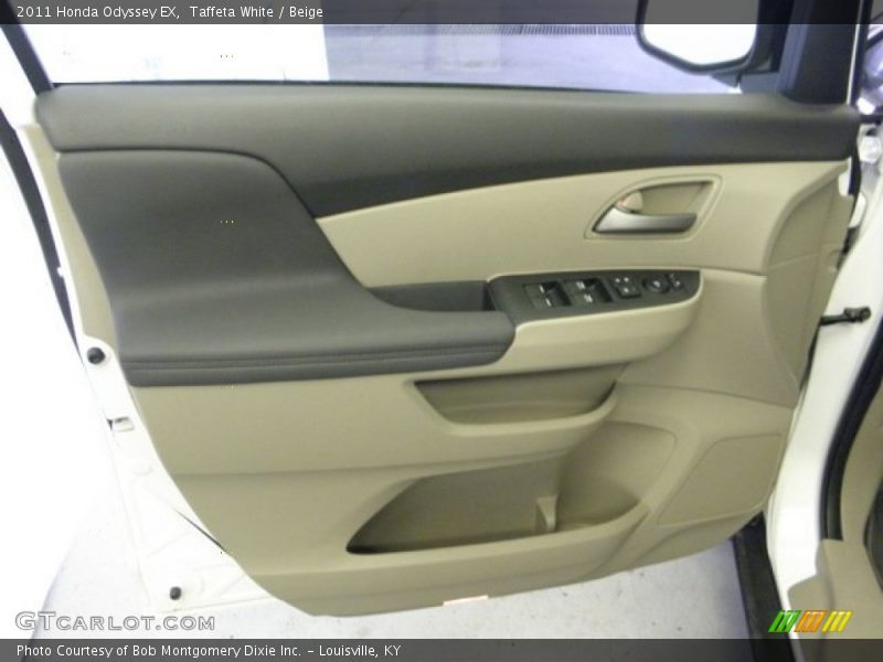 Taffeta White / Beige 2011 Honda Odyssey EX