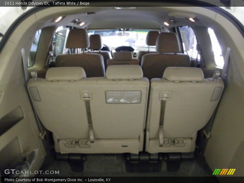 Taffeta White / Beige 2011 Honda Odyssey EX