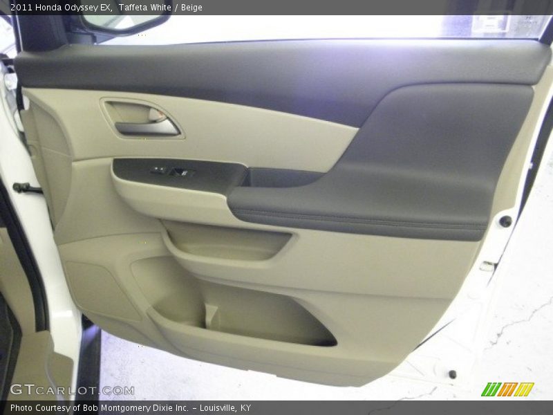 Taffeta White / Beige 2011 Honda Odyssey EX