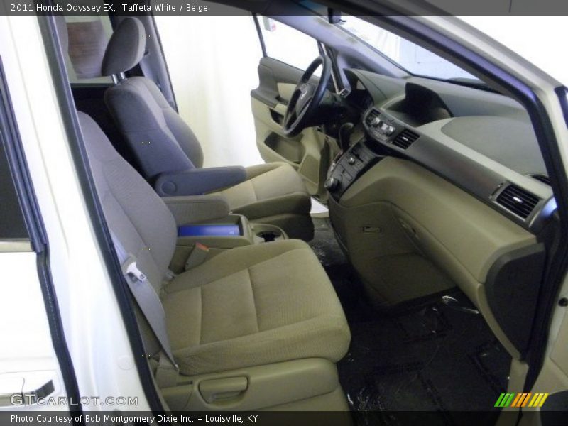 Taffeta White / Beige 2011 Honda Odyssey EX
