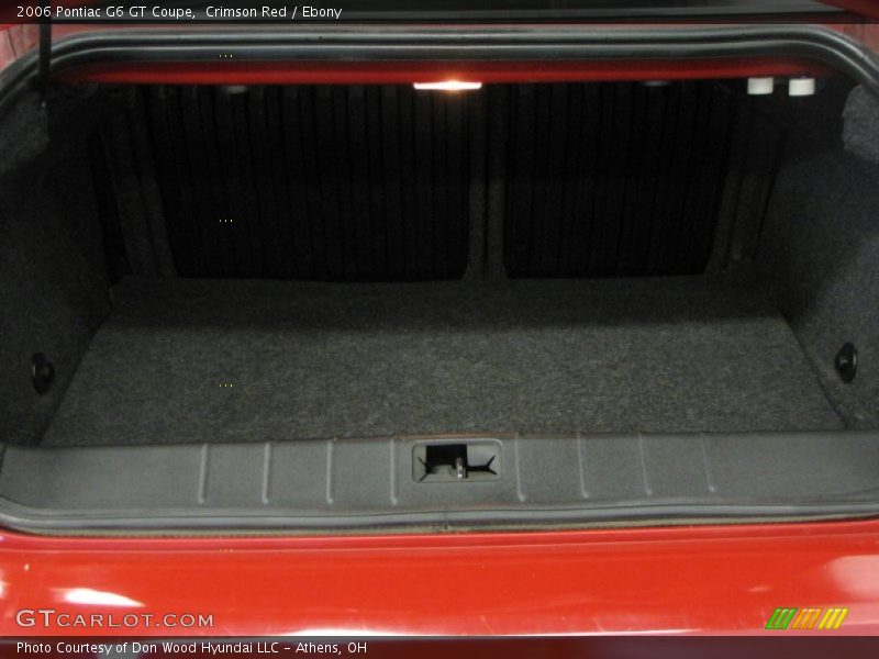 Crimson Red / Ebony 2006 Pontiac G6 GT Coupe