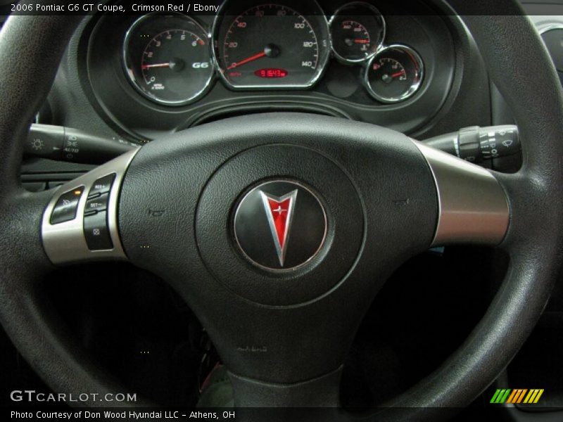 Crimson Red / Ebony 2006 Pontiac G6 GT Coupe