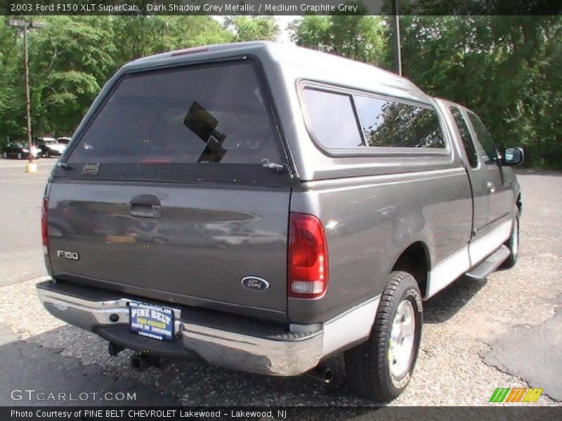Dark Shadow Grey Metallic / Medium Graphite Grey 2003 Ford F150 XLT SuperCab