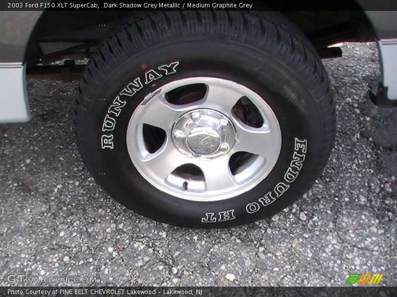 Dark Shadow Grey Metallic / Medium Graphite Grey 2003 Ford F150 XLT SuperCab